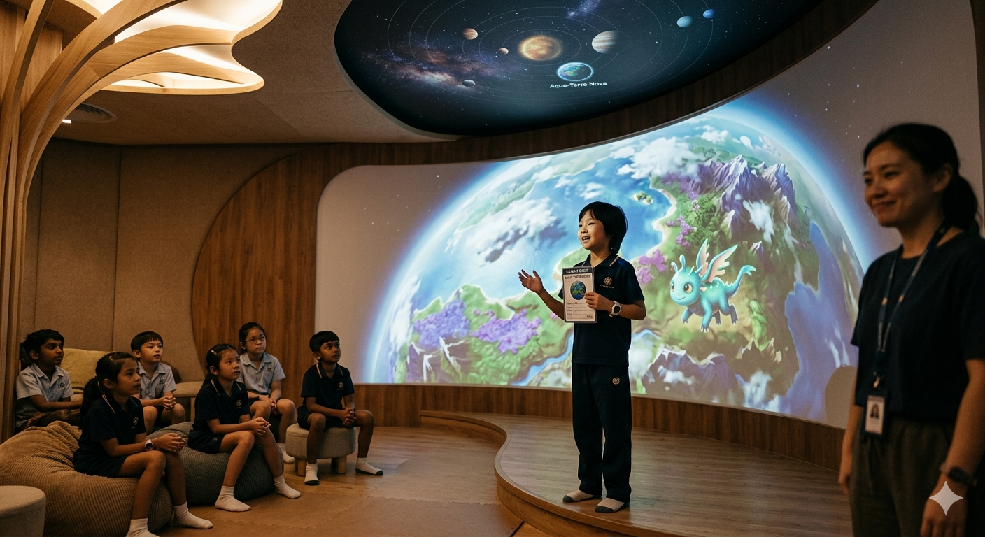 Amphitheater, show and tell